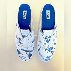 NWT Women’s White Keds Size 8.5 Slide Shoes